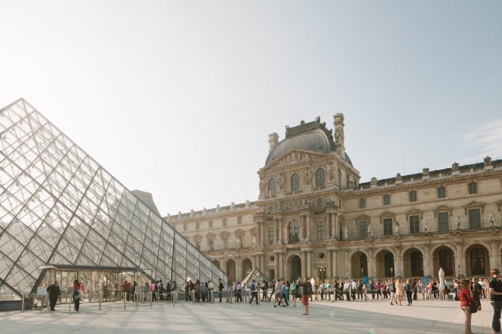 The Louvre in Paris