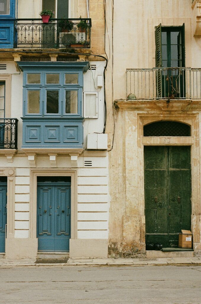Malta doors and windows. 