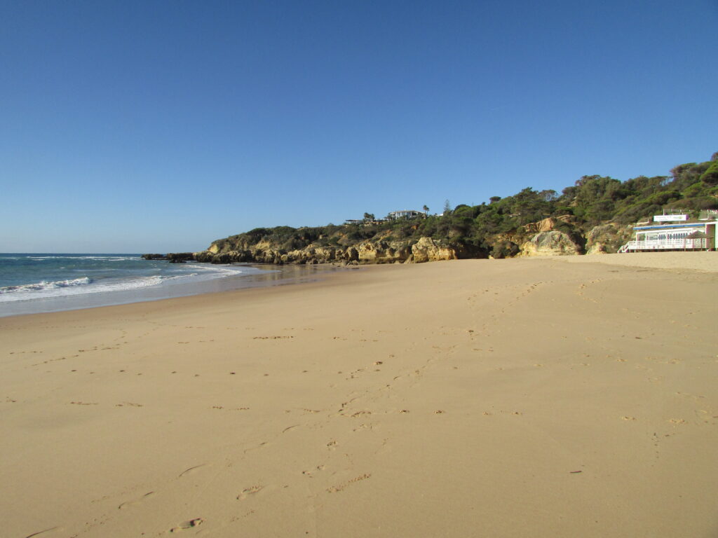 serene beach in the Algarve