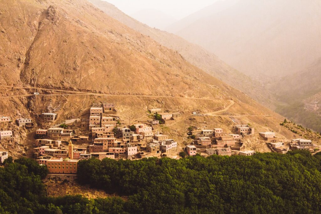 off-the-beaten-path in the Atlas Mountains
