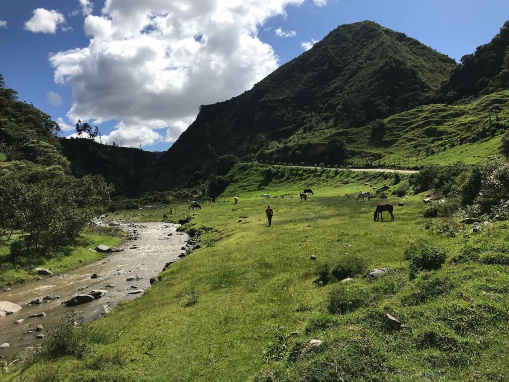 off-the-beaten-path on the Quilotoa Loop in Ecuador