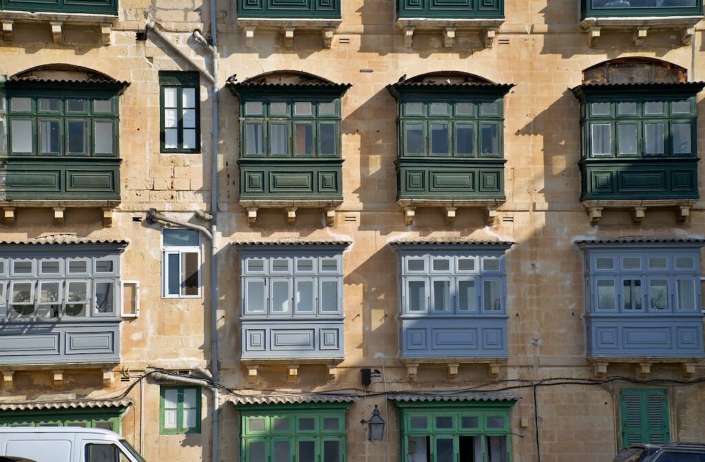 Malta balconies